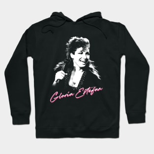 Gloria Estefan / Retro 80s Fan Design Hoodie